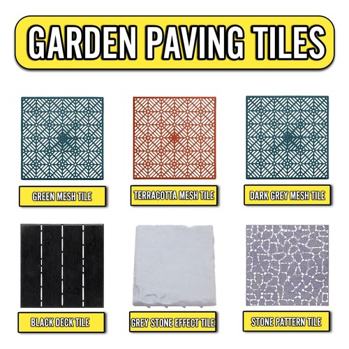 New heavy duty garden paving - duty,