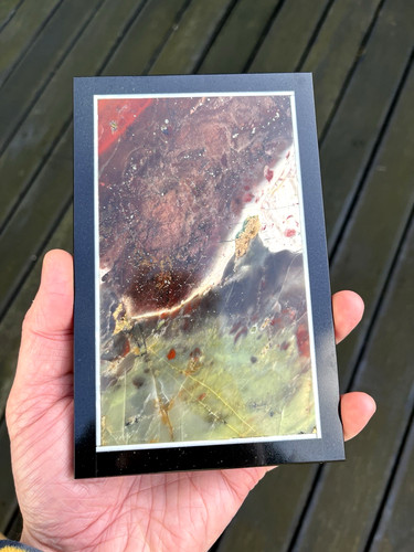 Polished jasper hardstone - polished,