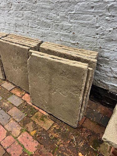 Yorkstone square paver slab - paver,