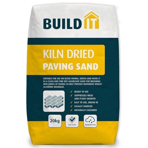 Kiln dried paving - dried, sand
