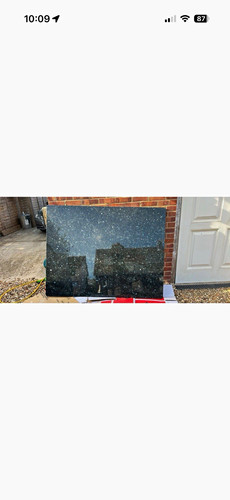 Polished black granite - granite, kitchen