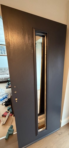 Composite front door slab - door,