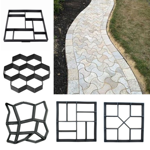Reusable paving mold driveway - paving,