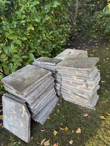Riven concrete paving slabs - riven,