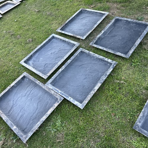 Paving slab concrete moulds - slab,