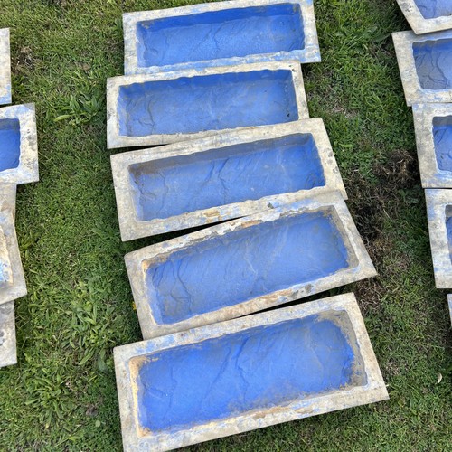 Paving slab concrete moulds - concrete,