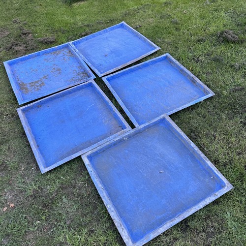 Paving slab concrete moulds - paving,