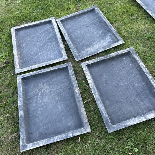 Paving slab concrete moulds - paving,