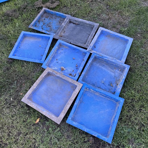 Paving slab concrete moulds - paving,