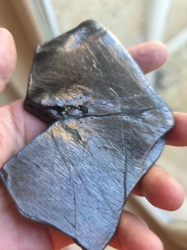 Hypersthene crystal slab - crystal,