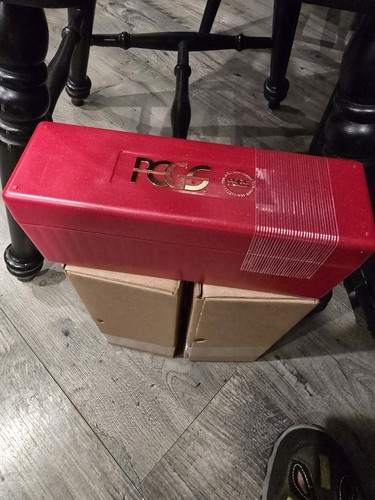 Pcgs storage box used red - storage,