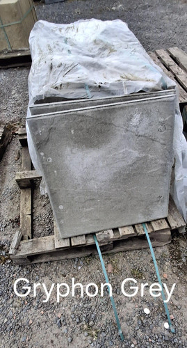 600x600mm riven grey - 600x600mm, slab