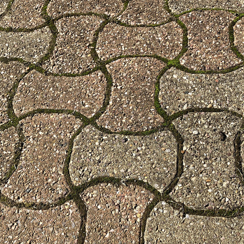 Interlocking concrete paving - interlocking,
