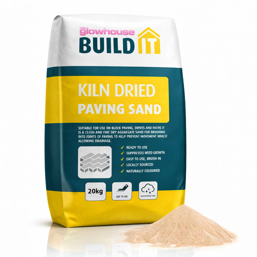 Kiln dried paving - kiln, sand