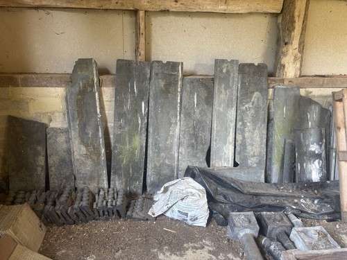 Job lot slate slabs - lot, of