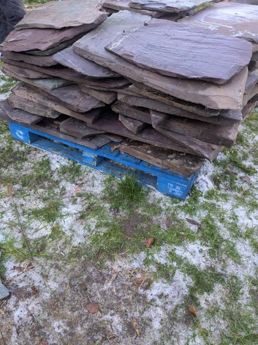 Welsh slate slabs reclaimed - slabs,