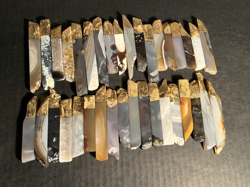 Polished natural agate - polished,