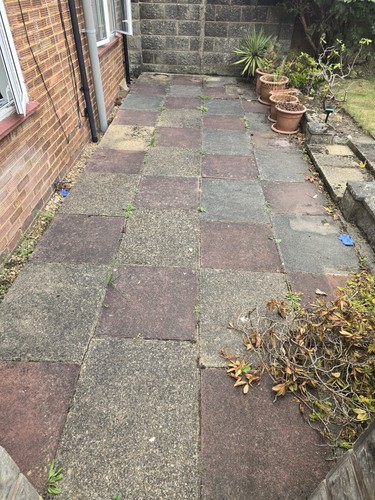 Patio paving slabs reclaimed - patio,
