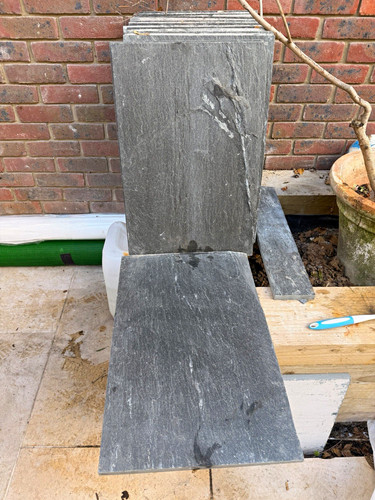 Rectangular stone paving - stone,