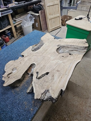 Live edge redwood - edge,