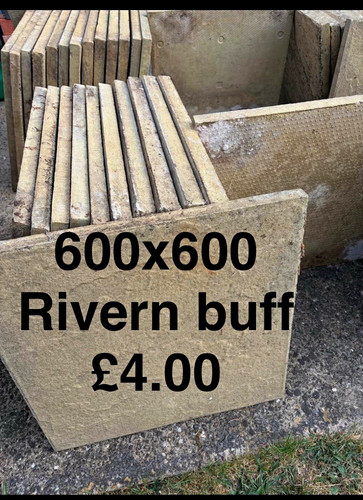 Reclaimed edging slabs 600x600 - reclaimed,