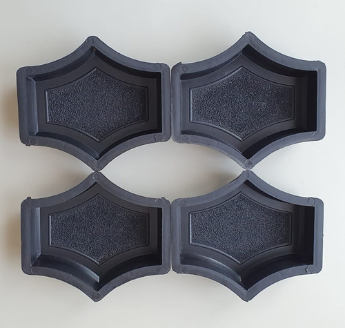 Plastic garden slab moulds for - slab,