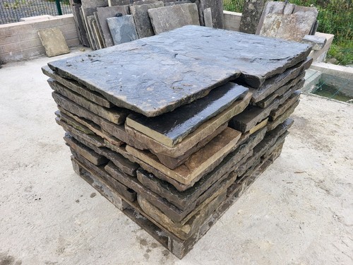 Reclaimed yorkstone paving - reclaimed,