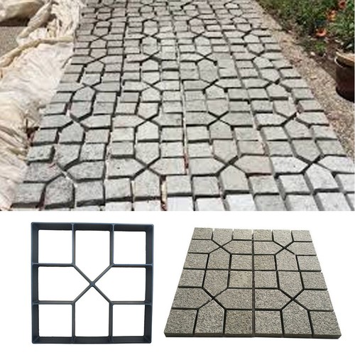 Grid concrete slab moulds - 8-grid,