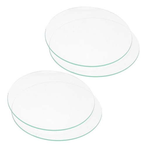 4pcs transparent glass - 4pcs,
