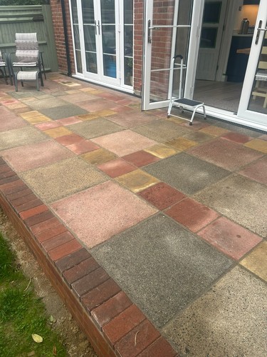 100 vintage paving slabs 2ft - slabs, x