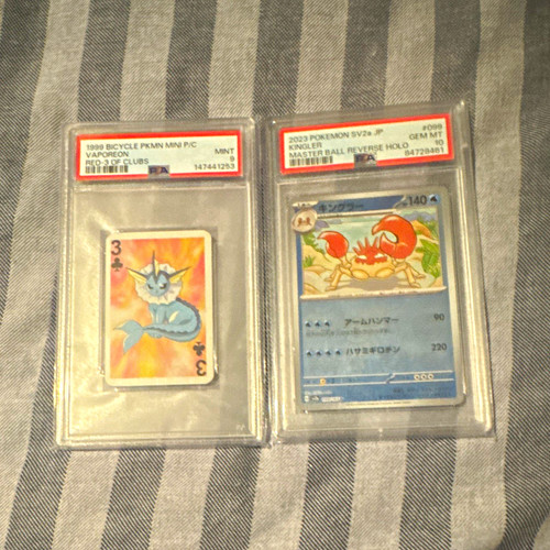 Pokémon psa slabs - x2,