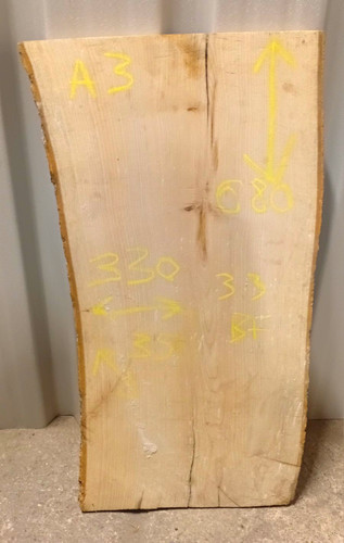 Ash hardwood waney edge - waney,